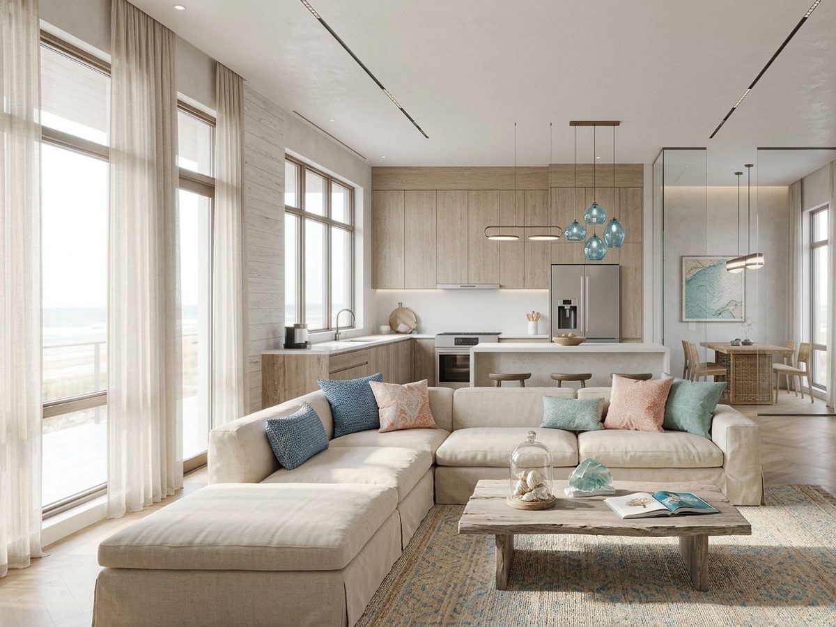 A room before and after a Coastal AI redesign (After)
